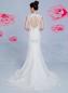 Preview: Trompetenkleid aus glitzerndem Tüll mit Illusion-Sabrina-Ausschnitt Ivory I Ivory/Nudé